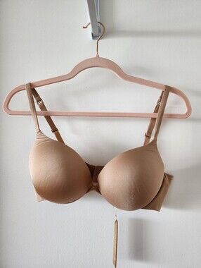 SKIMS Ultimate Push Up Plunge Bra Size 34D